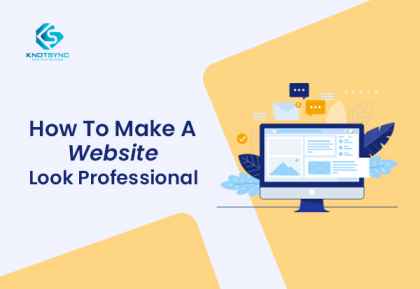 How to make a website look professional