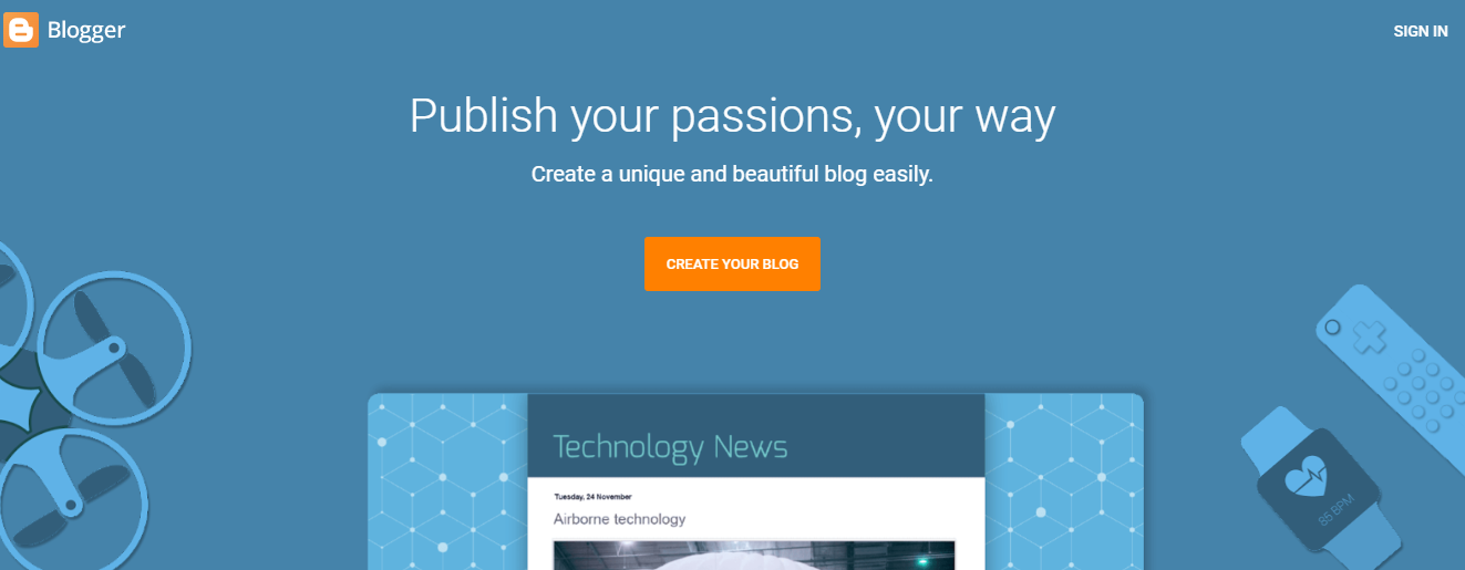 Free Blogger Platform